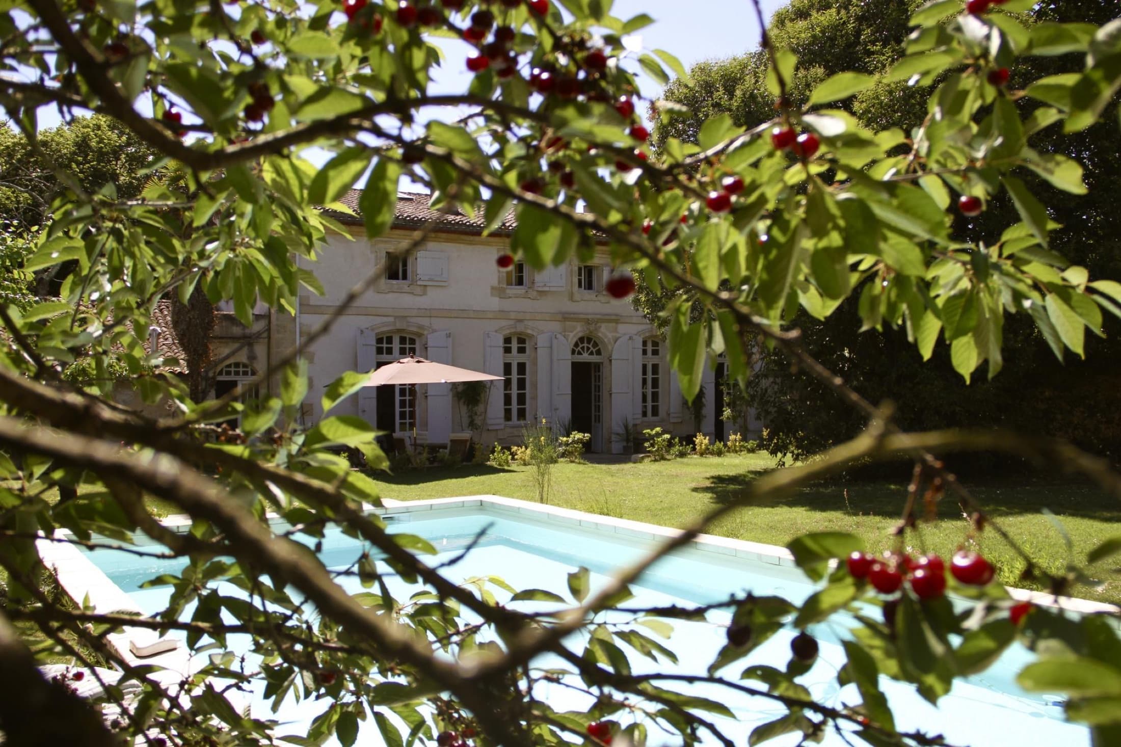 Jardin arboré des Logis de Lestiac
