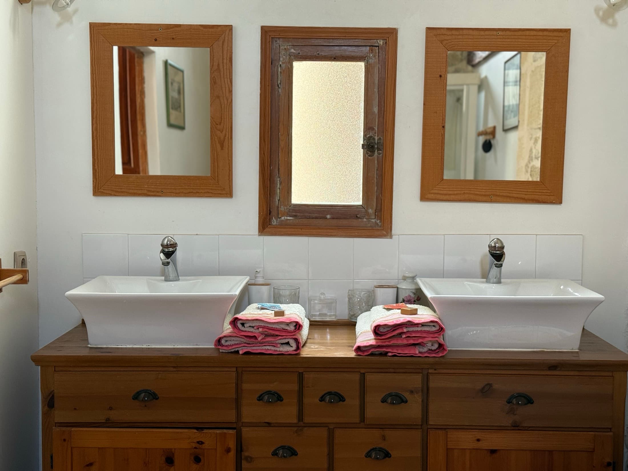 Double vasque de la chambre Mascaret